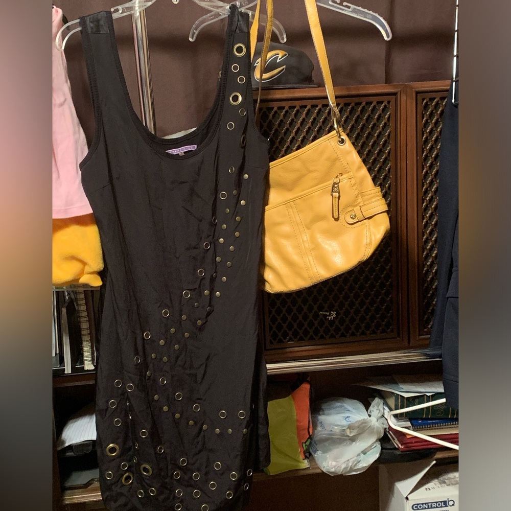 NWT! Sugar Lips Little Black Dress Sz S. W/FREE PURSE!!!!